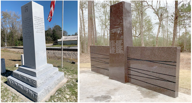 Granite site markers phillips memorials company